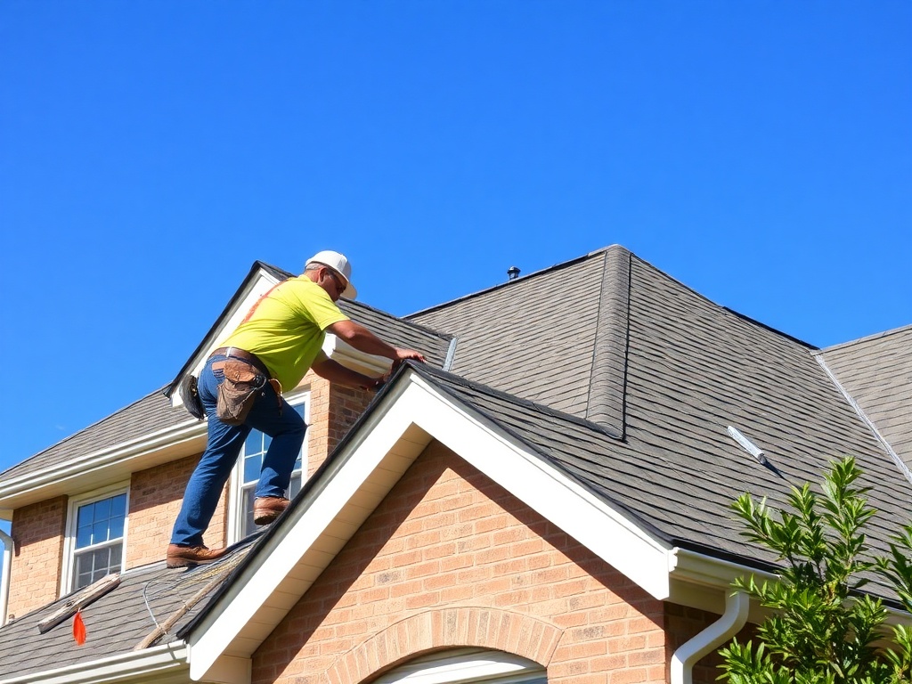 Charlotte Roof Master crew on a Charlotte roof