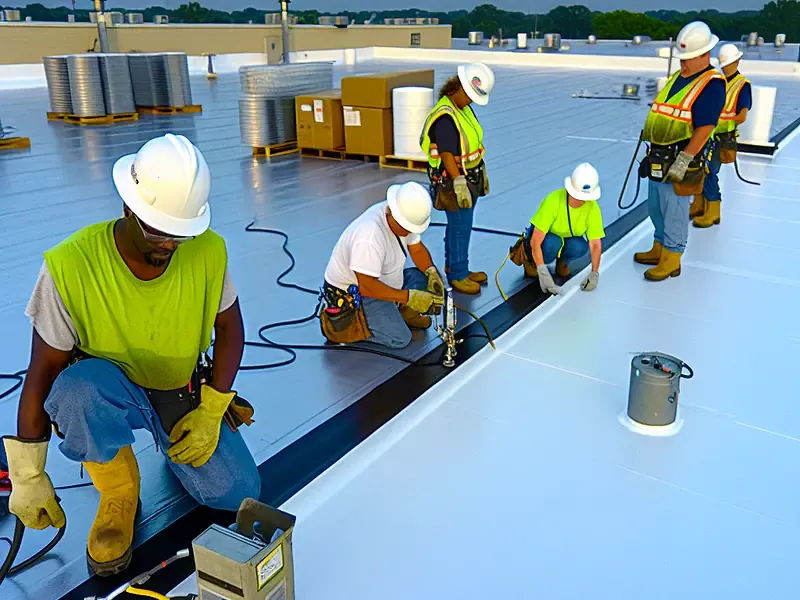 Service Flat Flat Roof Commercial in Charlotte, NC - Charlotte Roof Master